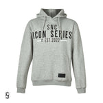 ICON Series Regular Fit Hoodie - Grey Marl