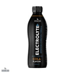 A 500ml ready-to-drink bottle of Electrolyte+ with Cola Flavour from Supplement Needs.