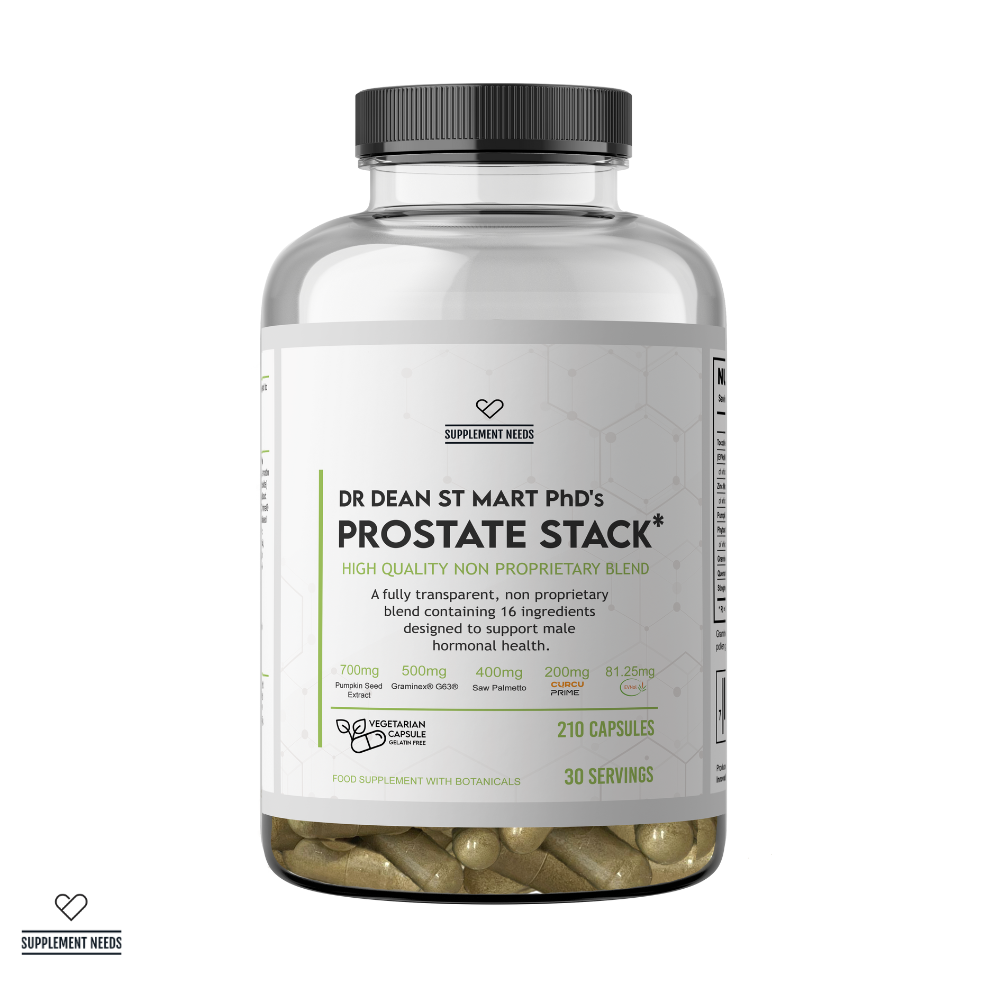 Supplement Needs Prostate Stack supplement Dr Dean St Mart