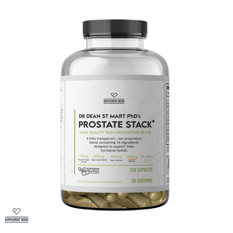 Supplement Needs Prostate Stack supplement Dr Dean St Mart